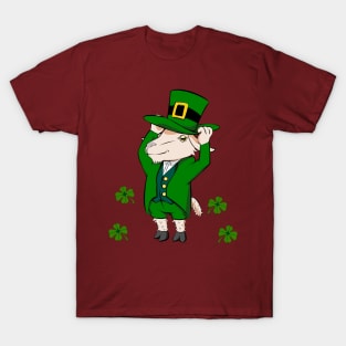 St Patricks Day Funny Leprechaun Goat T-Shirt